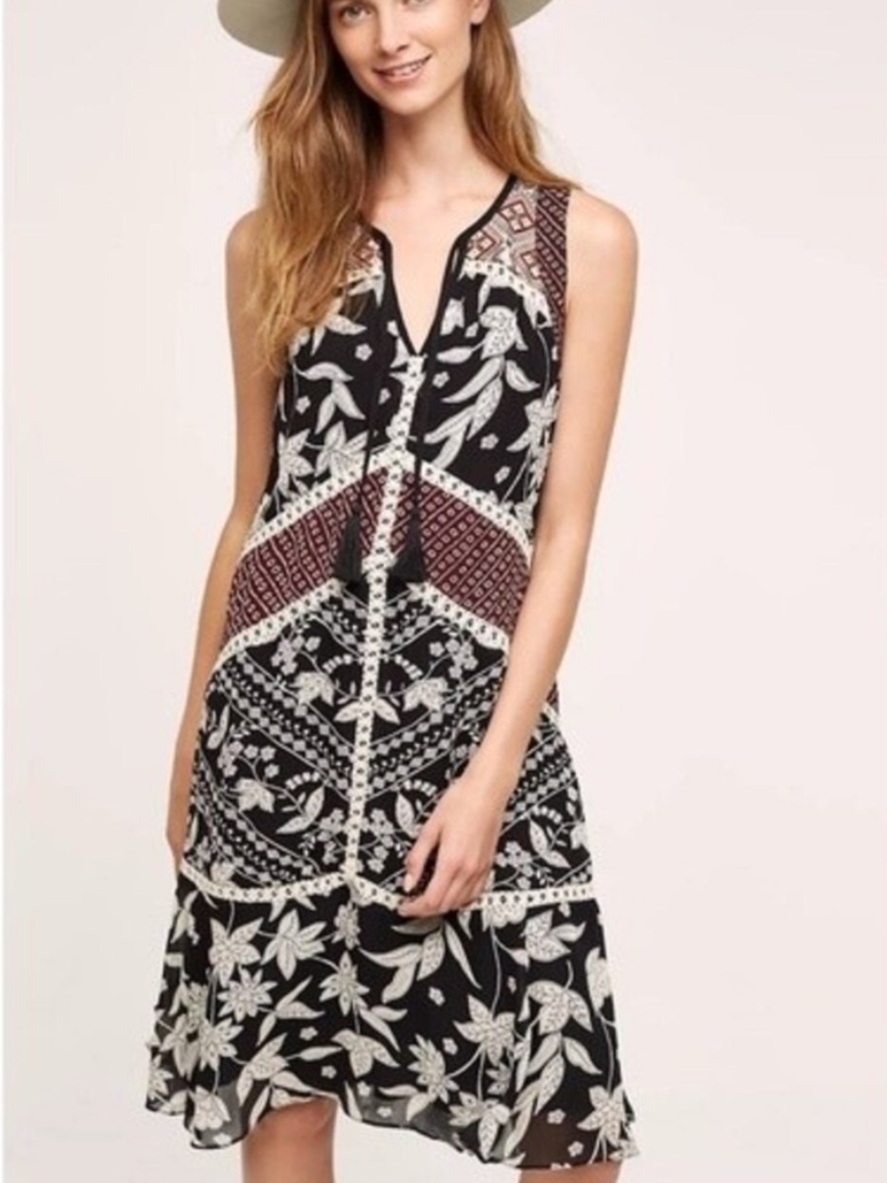 Anthropologie Floreat Grasslands Dress - Picture 3 of 12